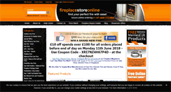 Desktop Screenshot of fireplacestoreonline.com